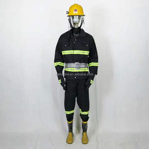 難燃性消防ギア消防士制服ヘルメットブーツスーツ-消防士服 - Product Image 5