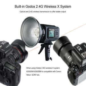 ไฟแฟลช AD600BM 600W แบบพกพาสำหรับสตูดิโอกลางแจ้งสำหรับ <span class=keywords><strong>AD600</strong></span> <span class=keywords><strong>Godox</strong></span> - Product Image 6