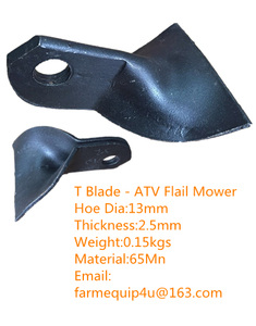 Lame en T pour <span class=keywords><strong>tondeuse</strong></span> à fléaux ATV ; Lame de <span class=keywords><strong>tondeuse</strong></span> à fléaux ; <span class=keywords><strong>Accessoires</strong></span> de <span class=keywords><strong>tracteur</strong></span> - Product Image 2