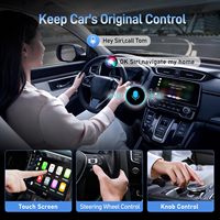 Adaptateur CarPlay sans fil Fuallwin, dongle USB WiFi filaire vers sans fil, convertisseur électronique automobile pour Apple
