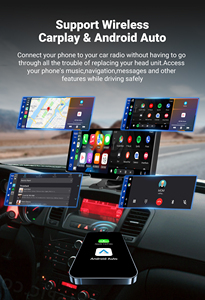 Ottocast <span class=keywords><strong>10</strong></span>.26 inch màn hình cảm ứng Dash Cam mirrorlink không dây Carplay Android tự động hiển thị GPS navigation - Product Image 4