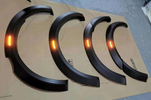 XLstyling <span class=keywords><strong>4x4</strong></span> noir mat passage de roue garde-boue fusées pour Ford Ranger Wildtrack 2019 2020 2021 accessoires de voiture - Product Image 5