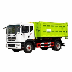 Camion benne à benne basculante Dongfeng 4X2 LHD/RHD 10m³ abordable pour la collecte des déchets municipaux et le transport de conteneurs - Product Image 1