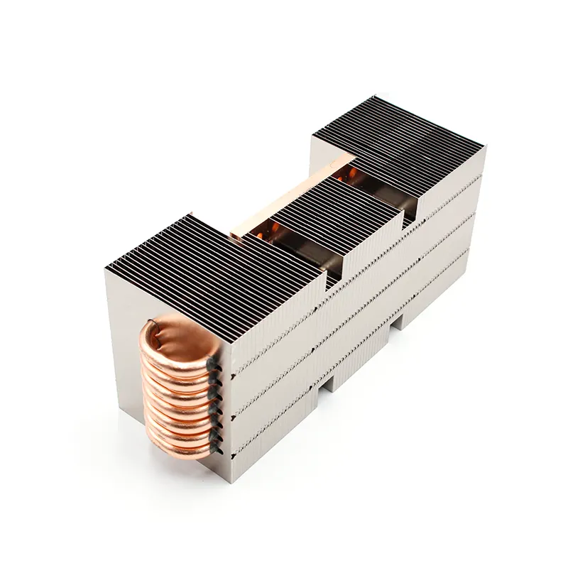 High Power Custom Aluminium Led Amplifier Heatsink Profile Punching Radiators Copper Heat Sink