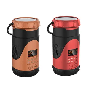 Home light outdoor lantern Multi Stereo sound Music System BT Speakers Two Way Wb noaa wb am fm dab radio With Power Bank