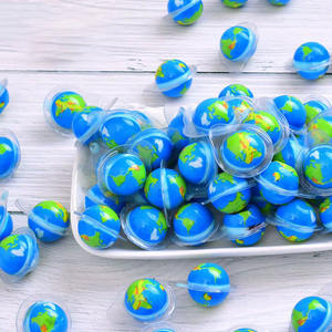 Wholesale Custom Private Label China <strong>Planet</strong> <strong>Earth</strong> Shape Soft Jelly <strong>Gummy</strong> Candy - Product Image 2