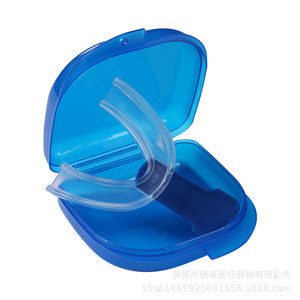 Dispositif anti-ronflement, protège-dents en silicone pour soulager l'apnée du sommeil, usage domestique - Product Image 1