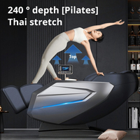 YS-C03 Machine de massage électrique Shiatsu de haute qualité pour tout le corps, luxe 4D, zéro gravité, nouveau design, chaise portable et spa pour les pieds
