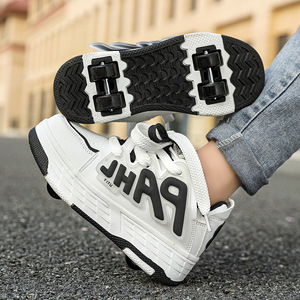 Chaussures à roulettes pour enfants, EVA respirant, patins de sport extérieurs lumineux pour enfants - Product Image 3