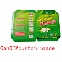 Piège à colle jetable écologique pour souris et rongeurs, parfum arachide, répulsif souris et fourmis, vente chaude usine OEM, échantillon gratuit, livraison rapide