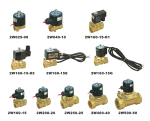 Nuevo y Original Solenoide de Latón de 1/2 Pulgada Tipo Normal Cerrado 24V a Prueba de Explosiones para Gas 2W160-15-E - Product Image 1