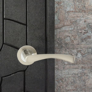 Juego de Cerradura de Embutir Moderna de Alta Calidad Doorplus, Manija de Puerta Interior de Acero Inoxidable, para Dormitorio, Baño, Villa, Hotel, Fácil de Usar - Product Image 3