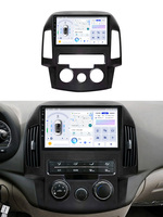 Autoradio Android MEKEDE pour Hyundai I30 FD Elantra Touring 2007 à 2012 avec navigation GPS, sortie AV et faisceau plastique pour aérateurs