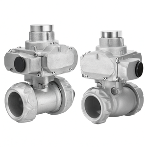 Vanne à bille électrique COVNA PVC UPVC Ip68 3 pouces Dn80 4 pouces, vanne motorisée pour air, gaz, liquide, eau, pour l'industrie alimentaire, produits chimiques - Product Image 2