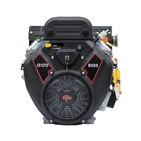 Moteur à essence Xinsda R999D 36HP V-Twin multicylindre à arbre horizontal OHV 999cc haute rigidité pour machines électriques domestiques