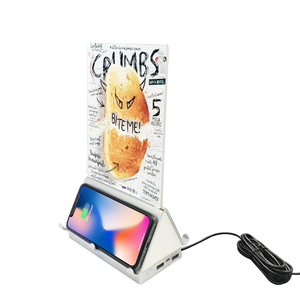 2025 Sản phẩm mới Máy tính để bàn sạc không dây menu ngân hàng điện 10000mAh Powerbank cáp pin ngân hàng điện 10000mAh không dây - Product Image 3