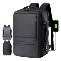 Nueva Mochila Inteligente de Viaje para Hombre, Expandible, de Gran Capacidad, para Negocios, con Carga USB, de Fabricante