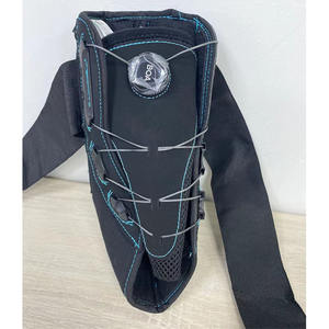 E-Hidup E-ANR043 Adjustable Salib Tali Kain Tendonitis Kaki Pendukung Pergelangan Kaki Immobilizer Bilateral Logam Tetap - Product Image 4