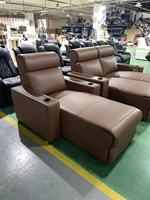 Modernes Elektrisches Echtleder-Kino-Heimkino-Relaxsofa mit Umweltfreundlichem Design für das Wohnzimmer