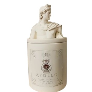 UOBOBO 16 oz escultura griega alta calidad cemento vela taza portavelas mecha perfumada cementado vela tarro - Product Image 1
