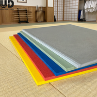 Tapis de judo léger et pliable, tapis de judo, épaisseur 5 cm, caoutchouc haute résilience, option de logo personnalisé