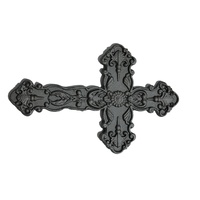 Éléments décoratifs en fer artistique, accessoires d'art en fer, feuilles de portail en fonte, clôture de jardin, antirouille, écologique