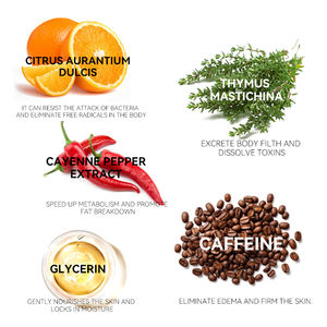 निजी लेबल सेल्युलाईट क्रीम वजन घटाने स्लिमिंग क्रीम जलने की मालिश तेजी तेजी से बछड़ा क्रीम उठाने वाली क्रीम - Product Image 2