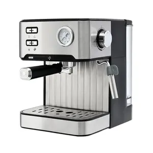 Máquina de café capuchino italiano portátil de 20 bares para uso doméstico, cafetera Espresso automática eléctrica, máquina de café con filtro