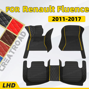 Tapis de sol de voiture personnalisés pour <span class=keywords><strong>Renault</strong></span> Fluence 2011 2012 2013 2014 2015 2016 2017 Tapis de pied auto Couverture de tapis automobile - Product Image 2