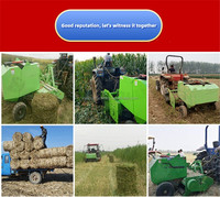 YANHUI Équipement de pressage et d'emballage d'ensilage à grande échelle pour une productivité élevée, machine à presser le maïs et le foin