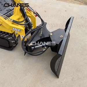 Pisau Dozer Skid Steer Baru untuk Penggunaan Pertanian, Mini Skid Steer Loader dengan Track, Aksesoris Pisau Sudut, Dijual - Product Image 2