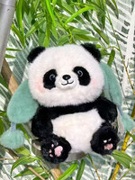 Peluche Panda Hua Hua Sanxingdui ultra douce en coton PP, 31cm-50cm, cadeau idéal pour bébés ; même modèle que le panda de Chengdu