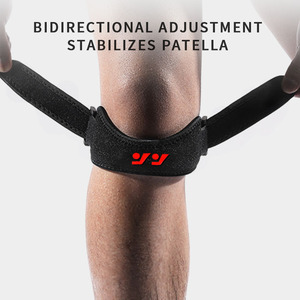 Spor <span class=keywords><strong>Patella</strong></span> diz kayışı ayarlanabilir dizlik Patellar Tendon destek bandı koşu yürüyüş - Product Image 4