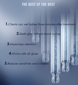 Pegamento Profesional para Extensiones de Pestañas, Líquido, Resistente al Agua, Sin Látex, Secado Rápido, Larga Duración - Product Image 5