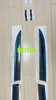 Parabrisas de coche para deflectores de viento Viseras de ventana Protectores de lluvia solar Paquete de 6 piezas LIXIANG L9