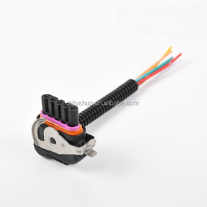Для <span class=keywords><strong>Bosch</strong></span> 5-контактный автоматический чехол для двигателя стеклоочистителя медный автомобильный жгут проводов для автомобильного двигателя штекер для генератора стеклоочистителей - Product Image 6