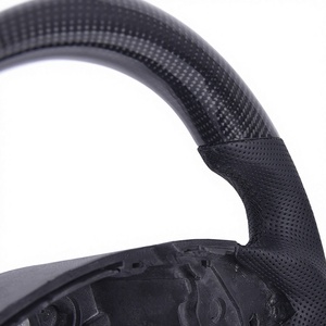Volant en cuir de fibre de carbone à bas <span class=keywords><strong>prix</strong></span> en stock pour Chevrolet <span class=keywords><strong>Camaro</strong></span> - Product Image 3