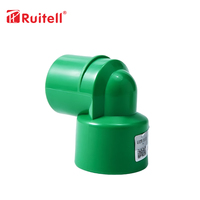 Accesorios de tubería PPR Tubería de polipropileno Sistema de suministro de agua Enlace de tubería Accesorios de plástico Muestras de material disponibles