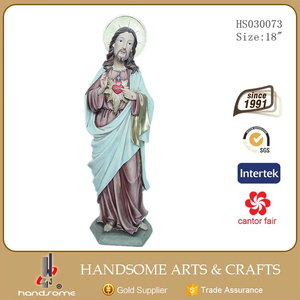 Estatua de San Martín de poliresina personalizable de 8 pulgadas, figurita religiosa hecha a mano 3D para decoraciones de <span class=keywords><strong>Iglesia</strong></span>, Material de resina hecho a mano - Product Image 3