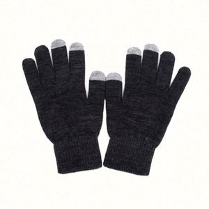 Hot Selling Winter Unisex <b>Touchscreen</b> <b>Gloves</b> Custom Knitted <b>Gloves</b> - Product Image 4
