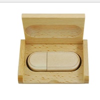 Clé USB en bois avec logo client, neuve, avec boîte, USB 2.0, 4 Go, 8 Go, 16 Go, 32 Go, clé USB, cadeau de mariage