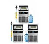 Machines à glaçons commerciales efficaces de 20KG, 25KG, 30KG, 35KG, 40KG, 60KG, 110V, 220V, utilisant des glaçons commerciaux pour les bars