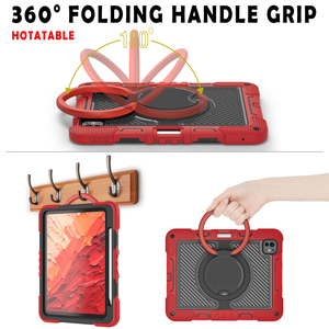 Étui compatible pour iPad A16 11e génération 10,9 pouces, Housse de tablette antichoc avec béquille rotative et support pour stylet - Product Image 5