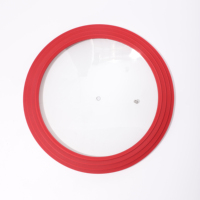 Couvercles de casseroles en silicone universels, écologiques, résistants à la chaleur, adaptés au four, 22-24-26 cm
