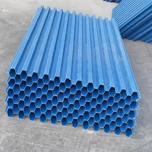 PVC PP FRP polypropylene inclined lamella clarifier for wastewater