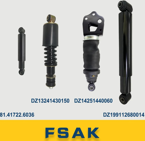 Vente directe usine – Amortisseur avant de cabine de camion robuste DZ14251440025 – Pièces de camion SHACMAN X5000 X3000 – Ensemble de suspension pneumatique - Product Image 3