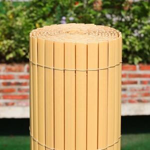 Double-Sided PVC Artificial Garden <b>Fence</b> Outdoor Decorative Roll Balcony Shade for House Use - Product Image 4