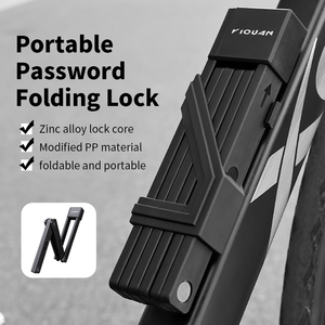 <span class=keywords><strong>Antivol</strong></span> portable pour vélo, cadenas pliable robuste et durable avec clés, <span class=keywords><strong>antivol</strong></span> de sécurité étanche pour vélo - Product Image 1