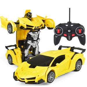 Auto <span class=keywords><strong>Robot</strong></span> Trasformabile 2 in 1 Scala 1/18, Modello RC, Veicolo <span class=keywords><strong>Robot</strong></span> Deformabile, Auto Telecomandata, Giocattolo per Bambini - Product Image 3