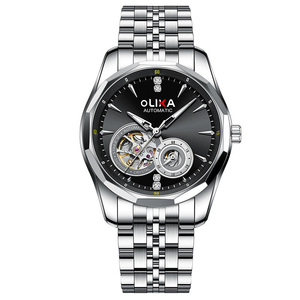 Nouvelle <span class=keywords><strong>montre</strong></span> pour homme en acier inoxydable, boîtier de 40 mm, <span class=keywords><strong>montre</strong></span> mécanique automatique, <span class=keywords><strong>montre</strong></span> de luxe haut de gamme, étanche, pour les affaires - Product Image 1